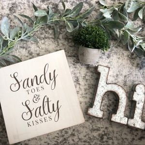 3 for $10 | Sandy Toes & Salty Kisses Sign